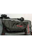 PelliPouch Turkanagear handle bar motorcycle luggage, frame bag pouch valuable items easy access. Water resistant. MOLLE