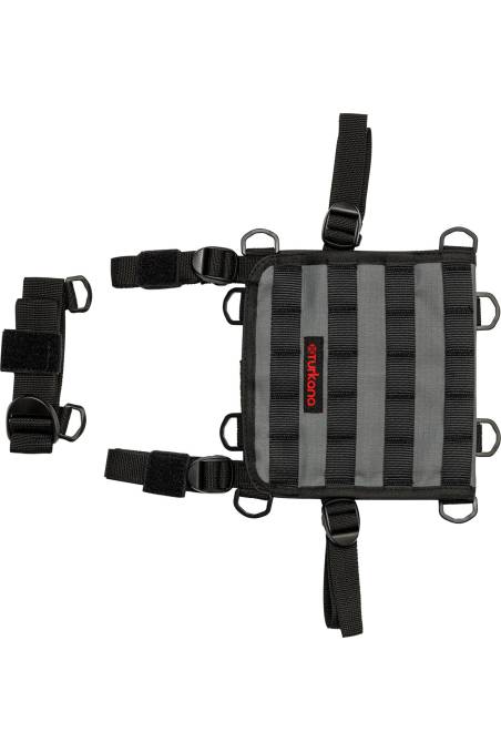 Turkana Madmules sandwich can be used separately to strap bags to the back of motorcycles