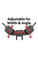 TurkanaGear madmule rackless motorcycle adventure enduro panniers angle width adjustment