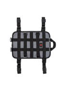 GeckoGrip Tail Bag Base Harness. Universal fit motorcycle MOLLE PALS different size and volume bags.