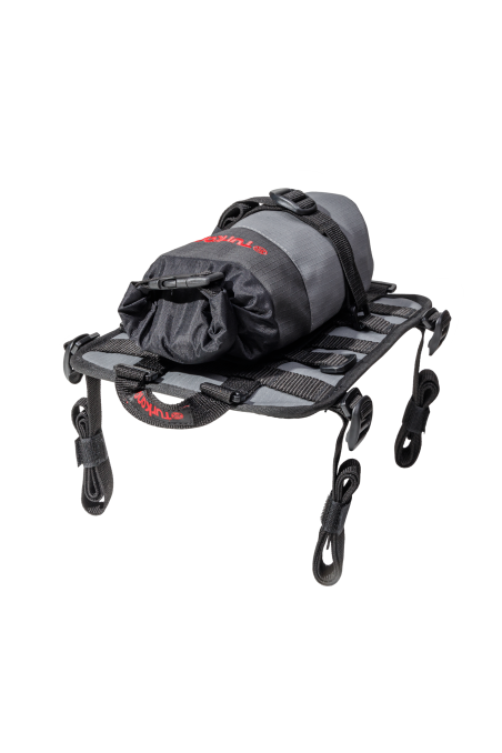 GeckoGrip tail pack bag fits quick fit release platforms. Enduro, adventure, dualsport, touring, sport tourers.