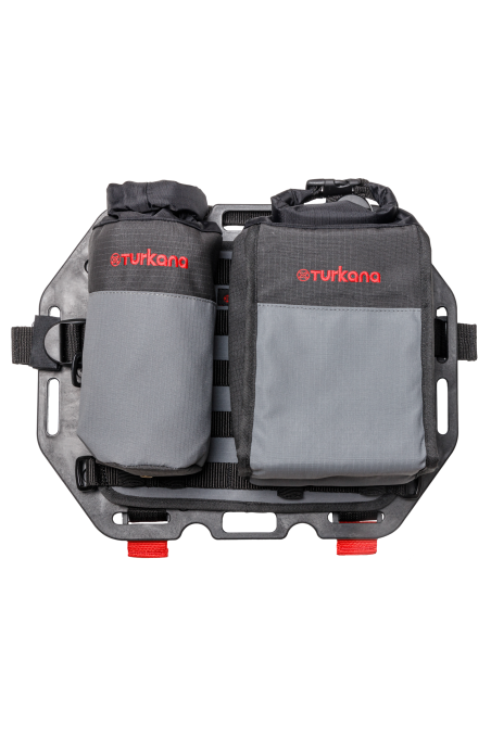 Turkana GeckoGrip Modular base fit to the HippoHips hard plate. Add TrekBags and pouches for different trips.