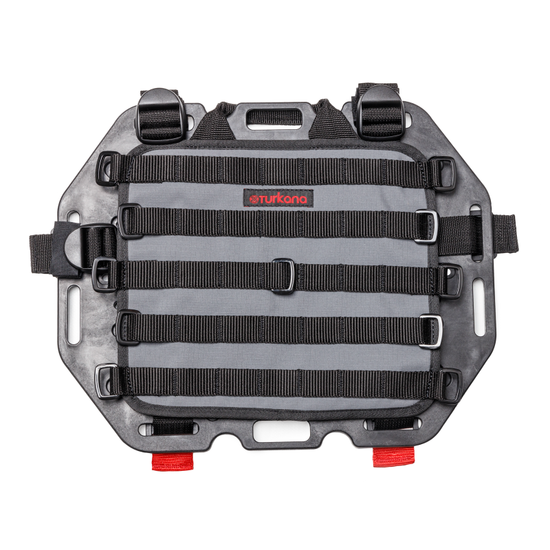 Turkana GeckoGrip Modular base fit to the HippoHips hard plate. Quick release or fit harness for motorcycle adventures