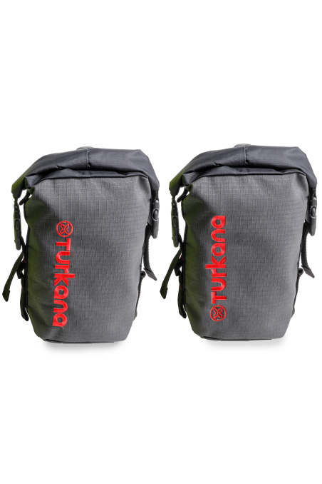 2 x Bullfrog 3L Pannier tank & tail motorcycle enduro adventure waterproof roll top pouches
