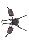 Bullfrog 3L Pannier tank & tail motorcycle enduro adventure combine with GeckoGrip harness base