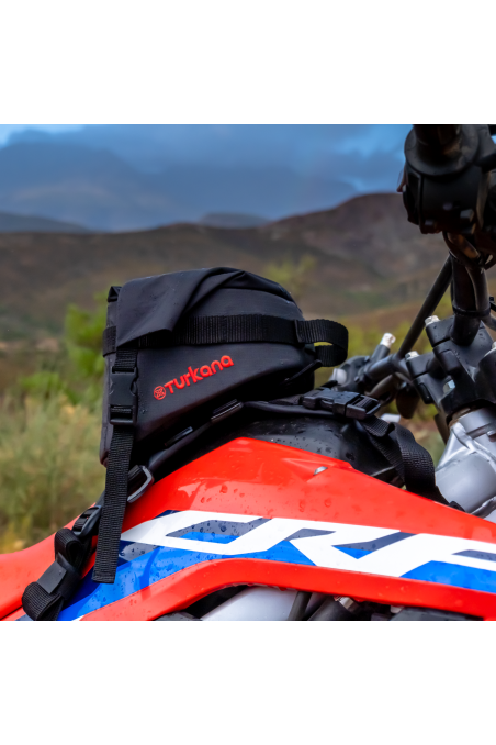 GeckoGrip™: The Modular Tank Bag Harness Adventure Enduro Motorcycle Riders add Bullfrog 5l tankbag