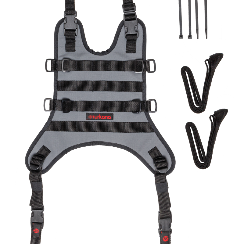 GeckoGrip™: The Modular Tank Bag Harness for Adventure Enduro Motorcycle Riders large and small sizes