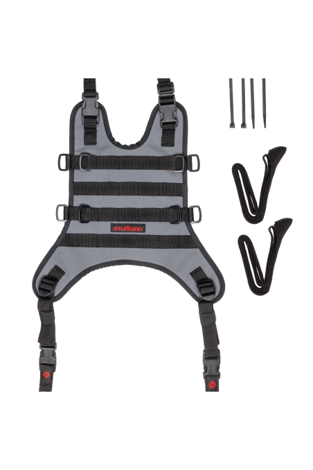 GeckoGrip™: The Modular Tank Bag Harness for Adventure Enduro Motorcycle Riders large and small sizes