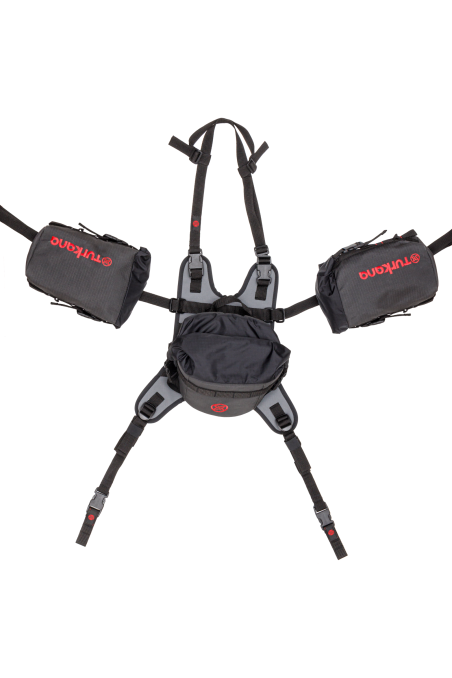 GeckoGrip™: The Modular Tank Bag Harness add Bullfrog panniers tanks additional storage on motorbikes