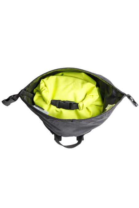 Bullfrog 5L modular roll top tankbag enduro adventure motorbikes. Removable waterproof liner.