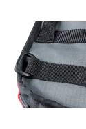 Side view of Turkana Gear HippoHips 30L Saddlebags Hybrid Plate Mounted Panniers Adventure MOLLE Pals webbing