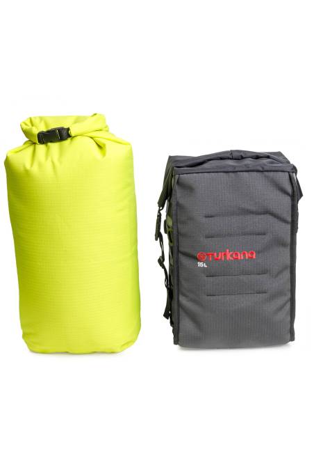Turkana 15 litre Trek-Bag Roll Top Waterproof enduro Adventure Motorcycle soft Luggage panniers