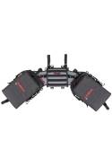 TurkanaGear madmule rackless motorcycle adventure enduro panniers angle width adjustment