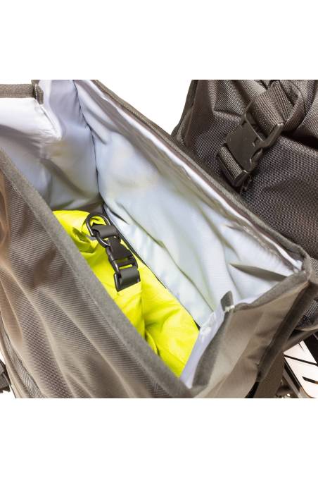 Gopher waterproof dustproof drybags motorcycle adventures valuables. Rolltop liners HippoHips saddlebags