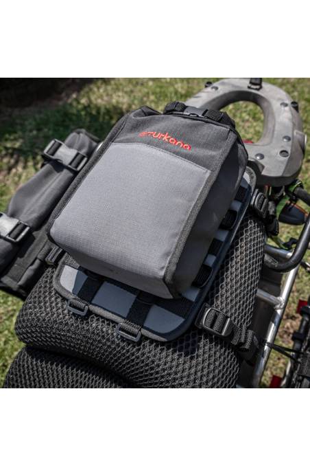 Gecko Grip TurkanaGear Motorcycle Harness. Universal fit base to add different size and volume bags. Molle Pals attachement