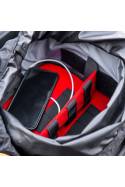 Bullfrog 8L tank bag Turkana motorcycle light colour inside electronics port and divider