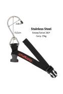 Claw, Turkana multi use travel hanger stainless steel 25kg hang any gear off the ground or floor