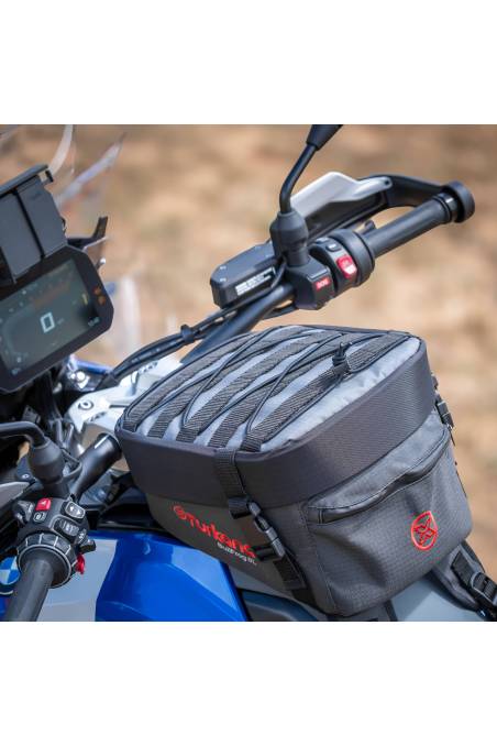 Turkana bullfrog 8L tank bag fitted with MOLLE and PALS webbing to add more pouches