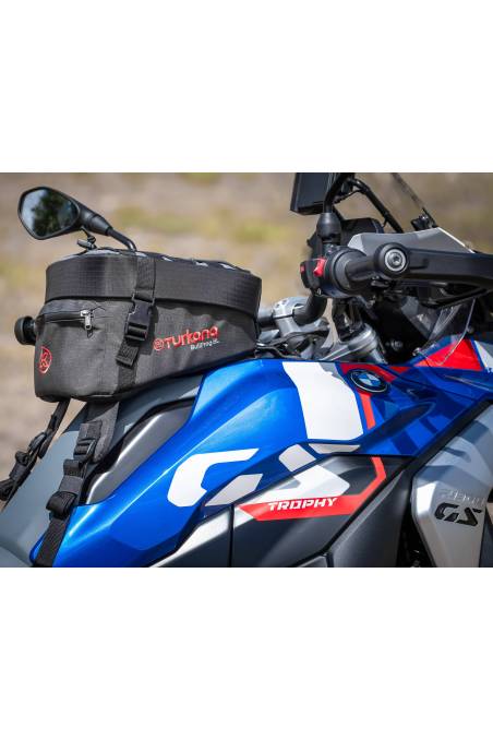 Turkana bullfrog 8L tank bag universal fit for motorcycles adventure cruisers scramblers enduro